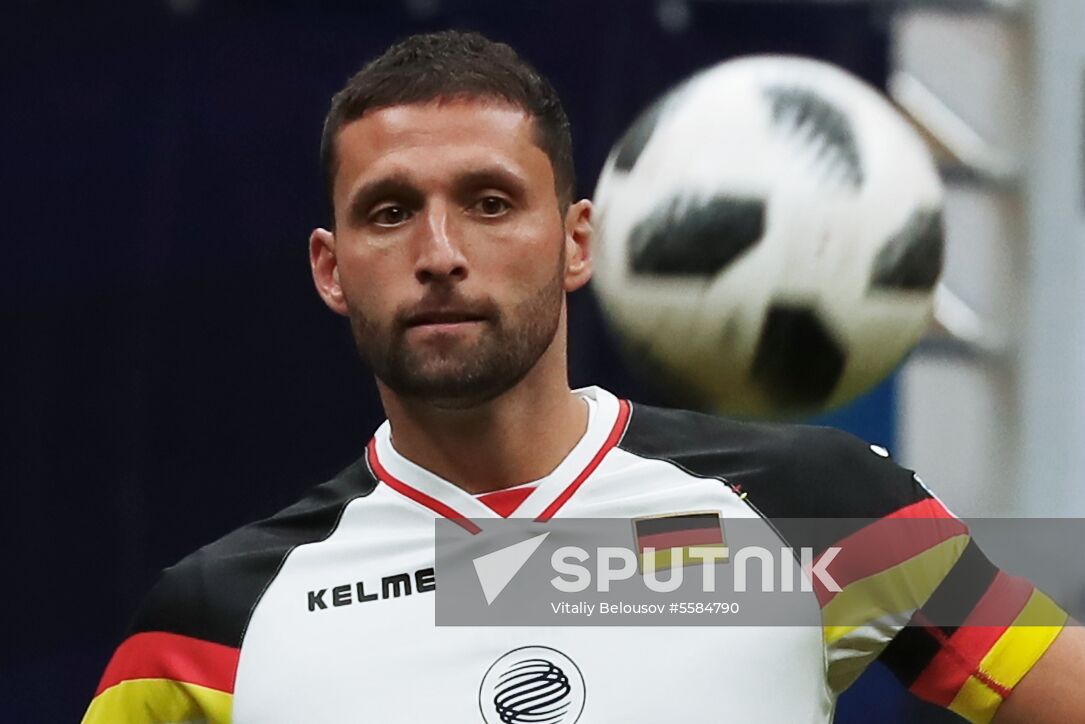Football. 2018 Legends Super Cup. Day one