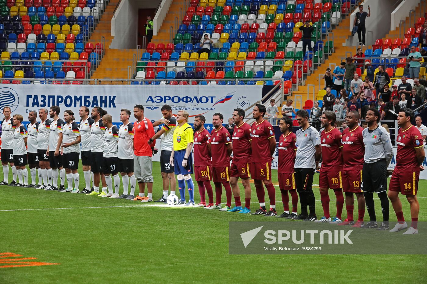 Football. 2018 Legends Super Cup. Day one
