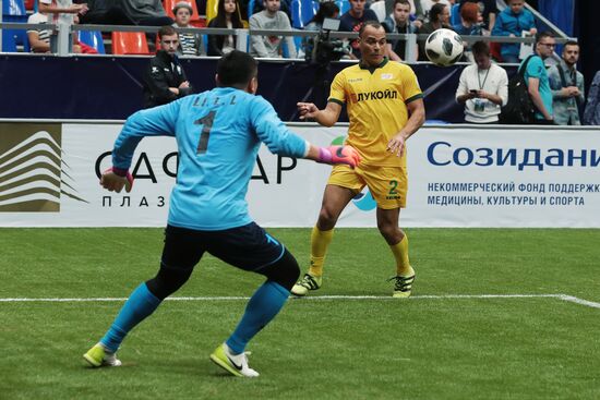 Football. 2018 Legends Super Cup. Day one