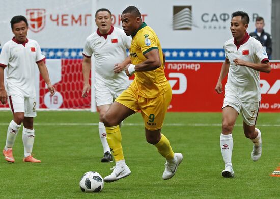 Football. 2018 Legends Super Cup. Day one