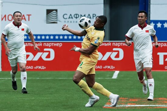 Football. 2018 Legends Super Cup. Day one