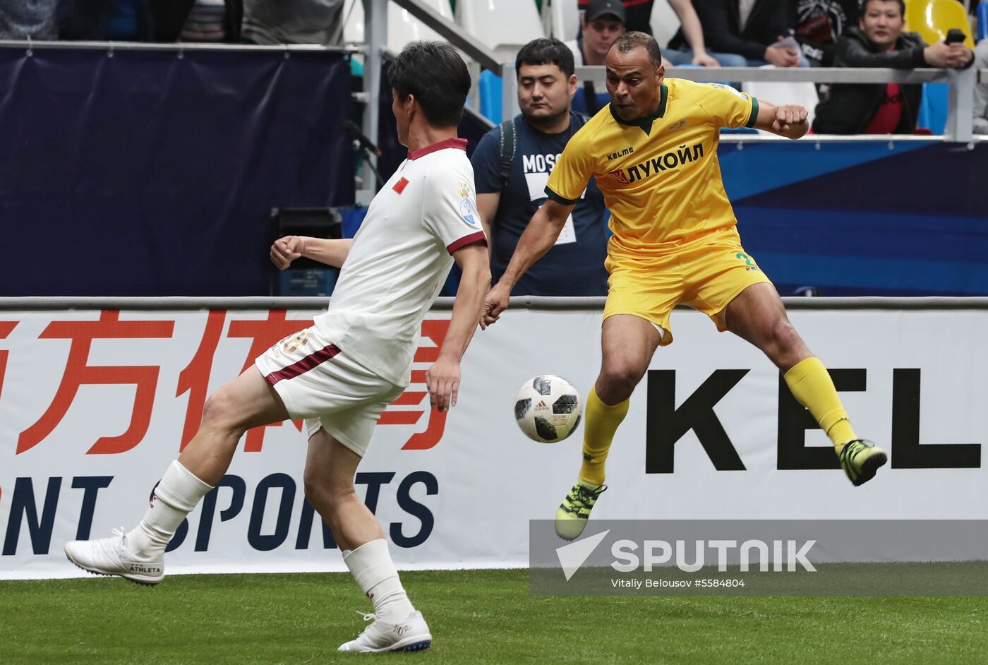 Football. 2018 Legends Super Cup. Day one