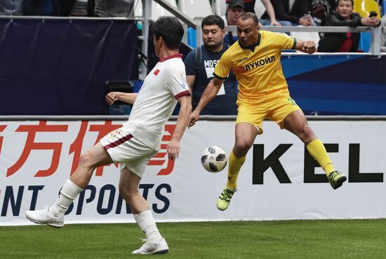 Football. 2018 Legends Super Cup. Day one
