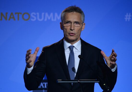 News conference with NATO Secretary General Jens Stoltenberg