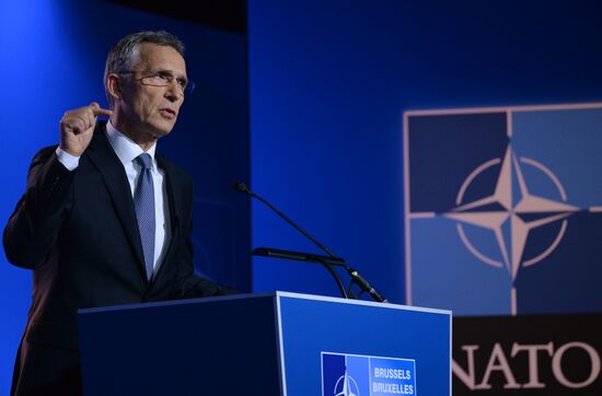 News conference with NATO Secretary General Jens Stoltenberg