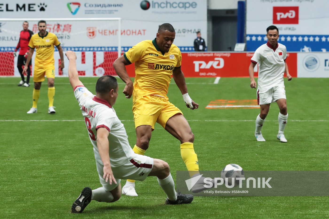 Football. 2018 Legends Super Cup. Day one