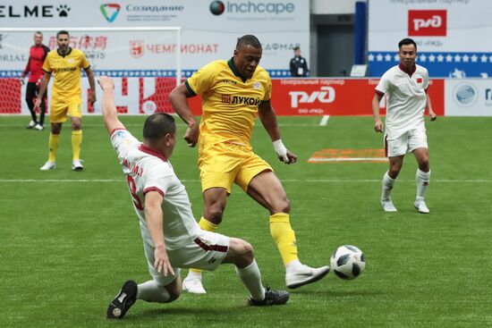 Football. 2018 Legends Super Cup. Day one