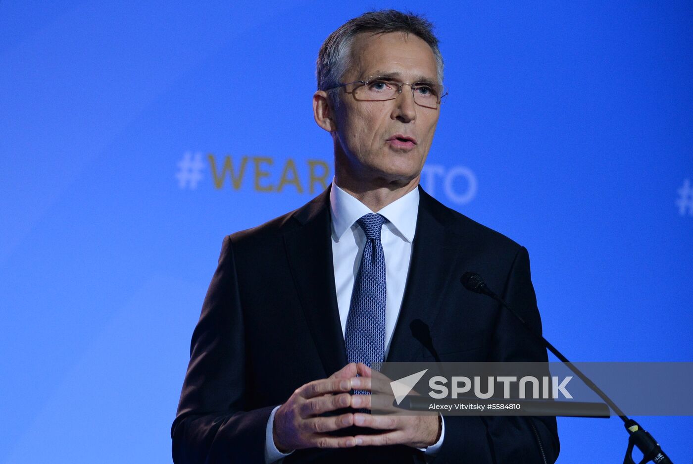 News conference with NATO Secretary General Jens Stoltenberg