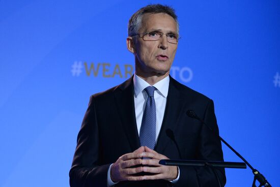 News conference with NATO Secretary General Jens Stoltenberg