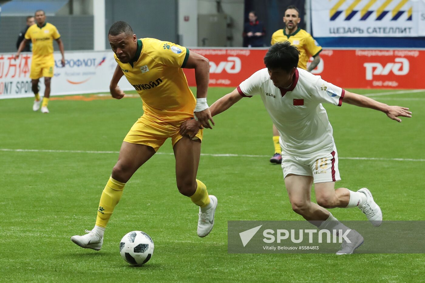 Football. 2018 Legends Super Cup. Day one