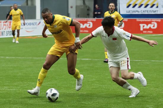 Football. 2018 Legends Super Cup. Day one