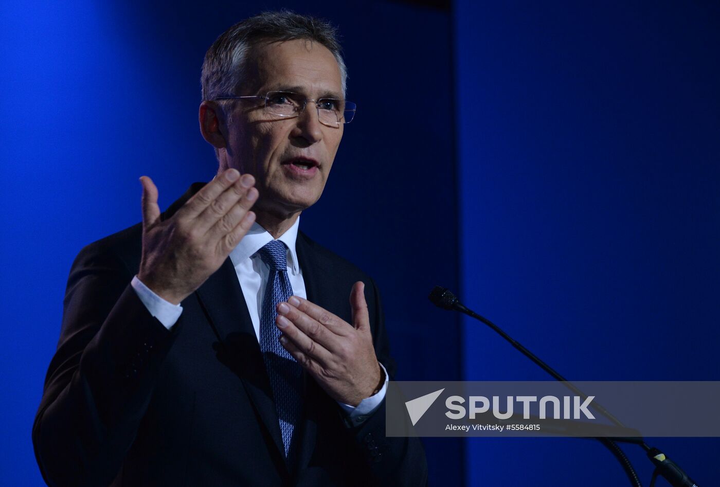 News conference with NATO Secretary General Jens Stoltenberg