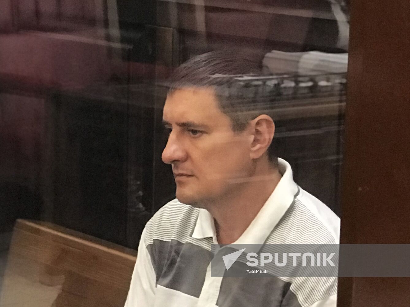 Bail hearing of firefighting group head Andrei Bursin charged as part of Zimnyaya Vishnya shopping center fire case