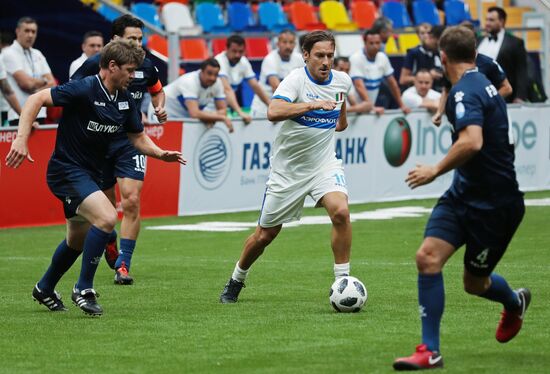 Football. 2018 Legends Super Cup. Day one