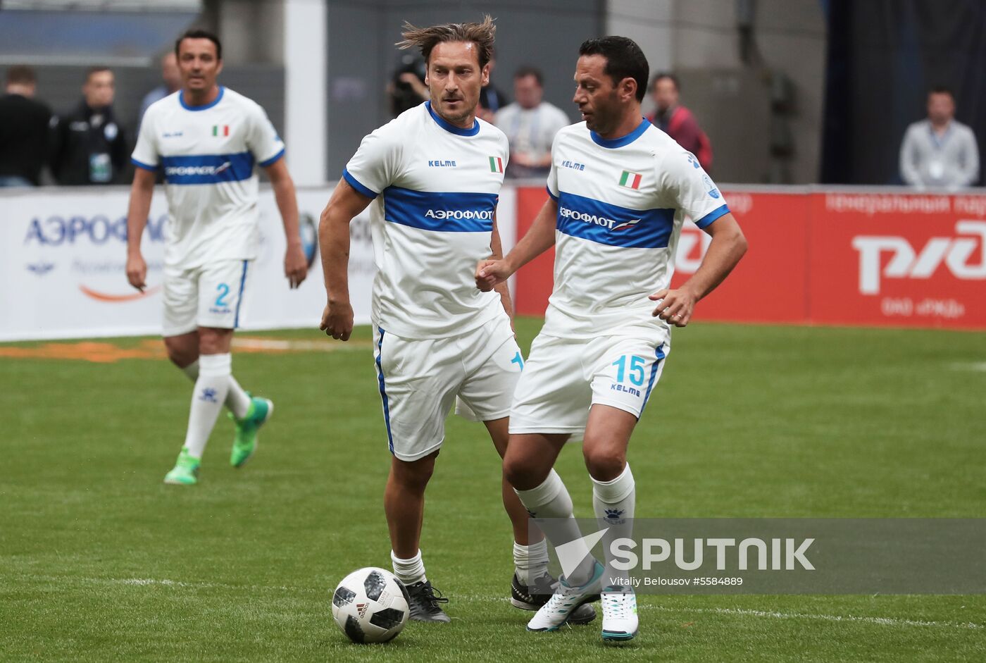 Football. 2018 Legends Super Cup. Day one