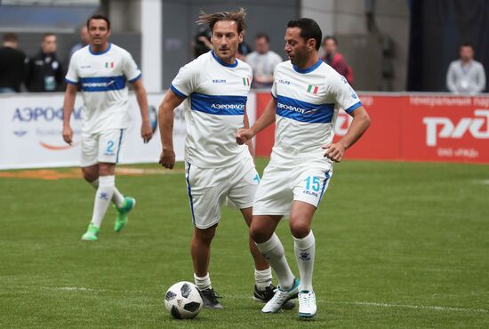Football. 2018 Legends Super Cup. Day one