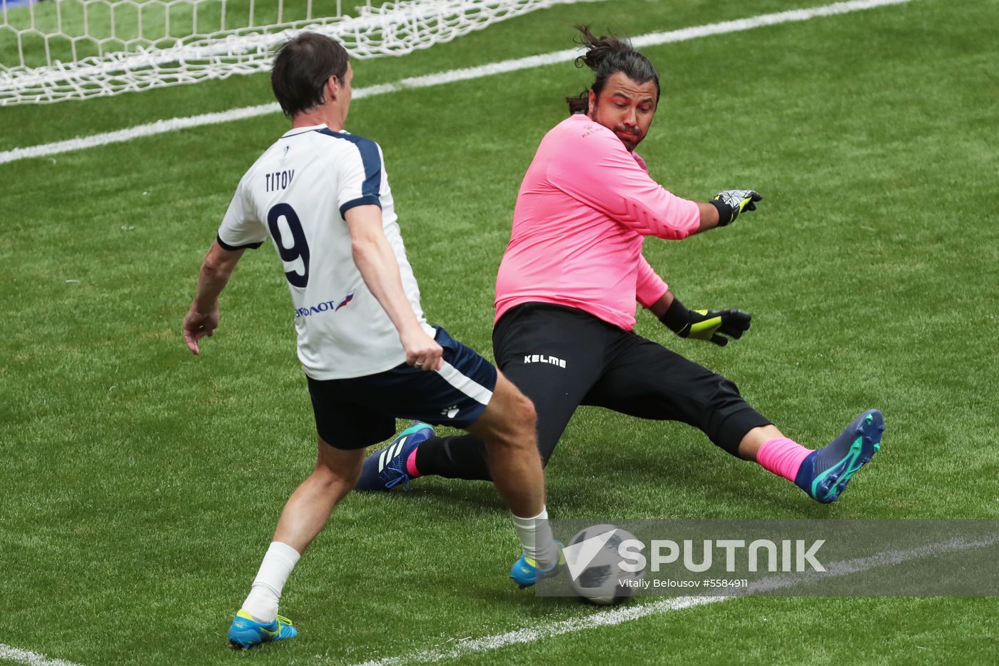 Football. 2018 Legends Super Cup. Day one