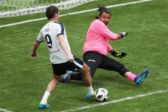 Football. 2018 Legends Super Cup. Day one
