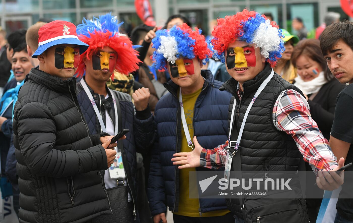Russia World Cup France - Belgium