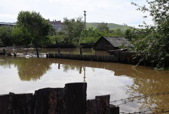 Flash flood in Chita
