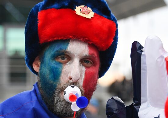 Russia World Cup France - Belgium