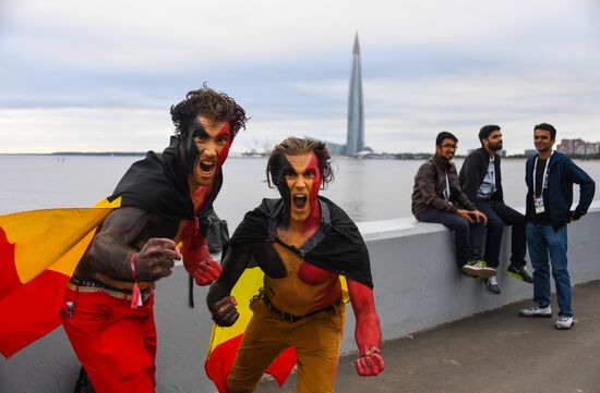 Russia World Cup France - Belgium