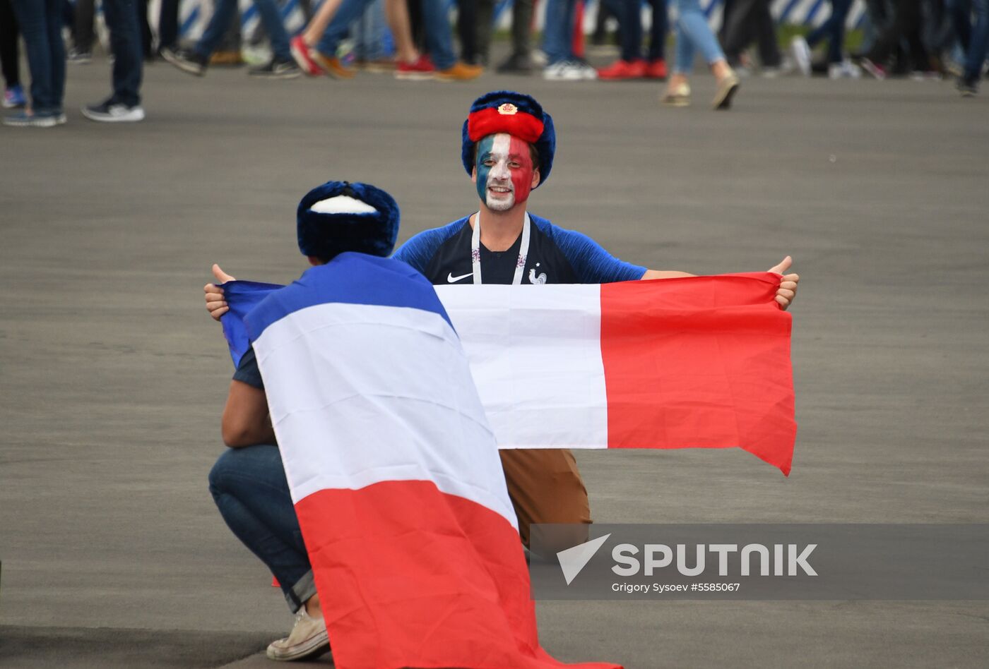 Russia World Cup France - Belgium