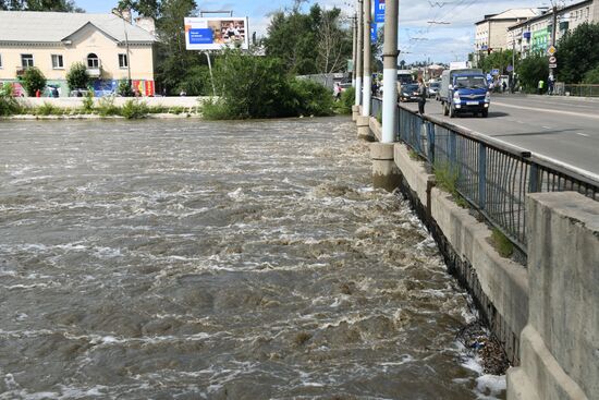 Flash flood in Chita