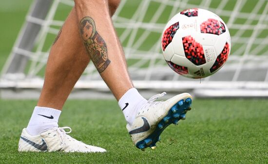 Russia World Cup Croatia Training
