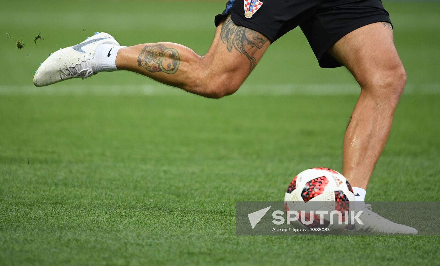 Russia World Cup Croatia Training