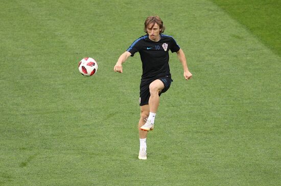 Russia World Cup Croatia Training