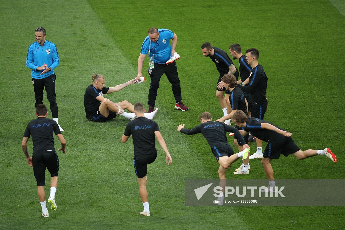 Russia World Cup Croatia Training