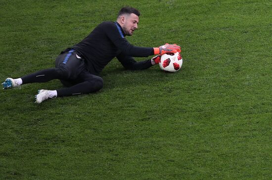 Russia World Cup Croatia Training