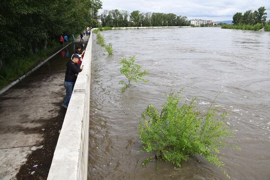 Flash flood in Chita