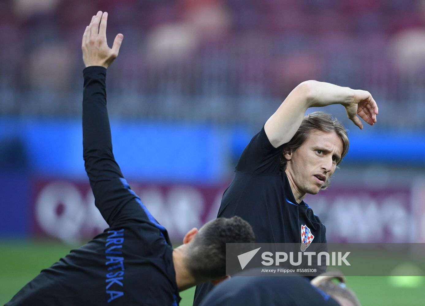 Russia World Cup Croatia Training