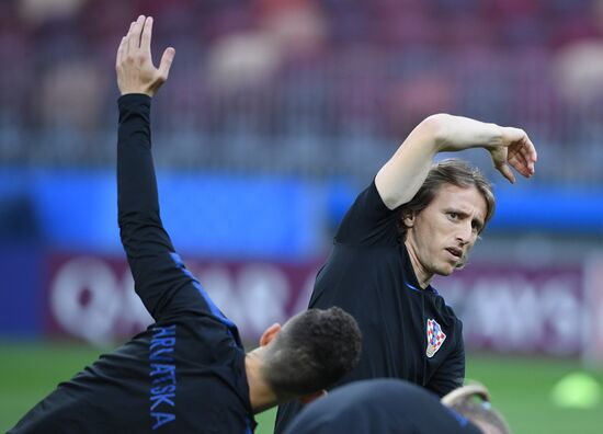 Russia World Cup Croatia Training