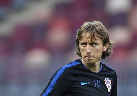 Russia World Cup Croatia Training