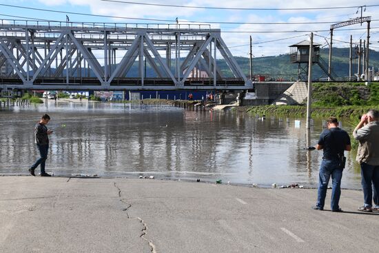 Flash flood in Chita