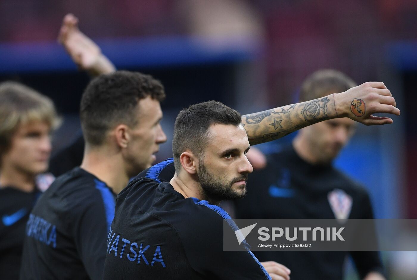 Russia World Cup Croatia Training