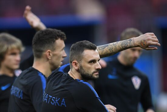 Russia World Cup Croatia Training