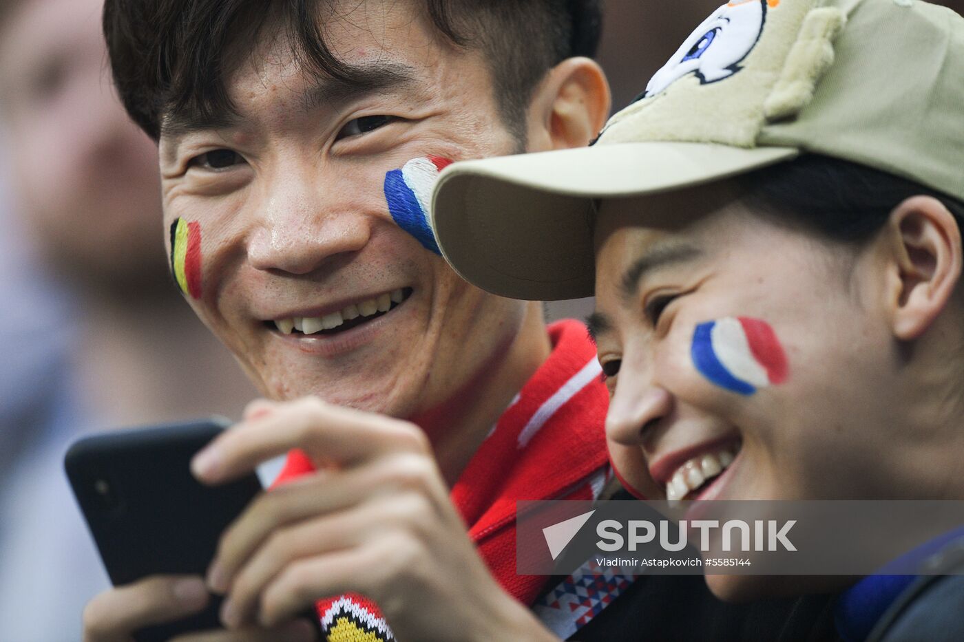 Russia World Cup France - Belgium