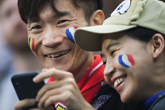 Russia World Cup France - Belgium
