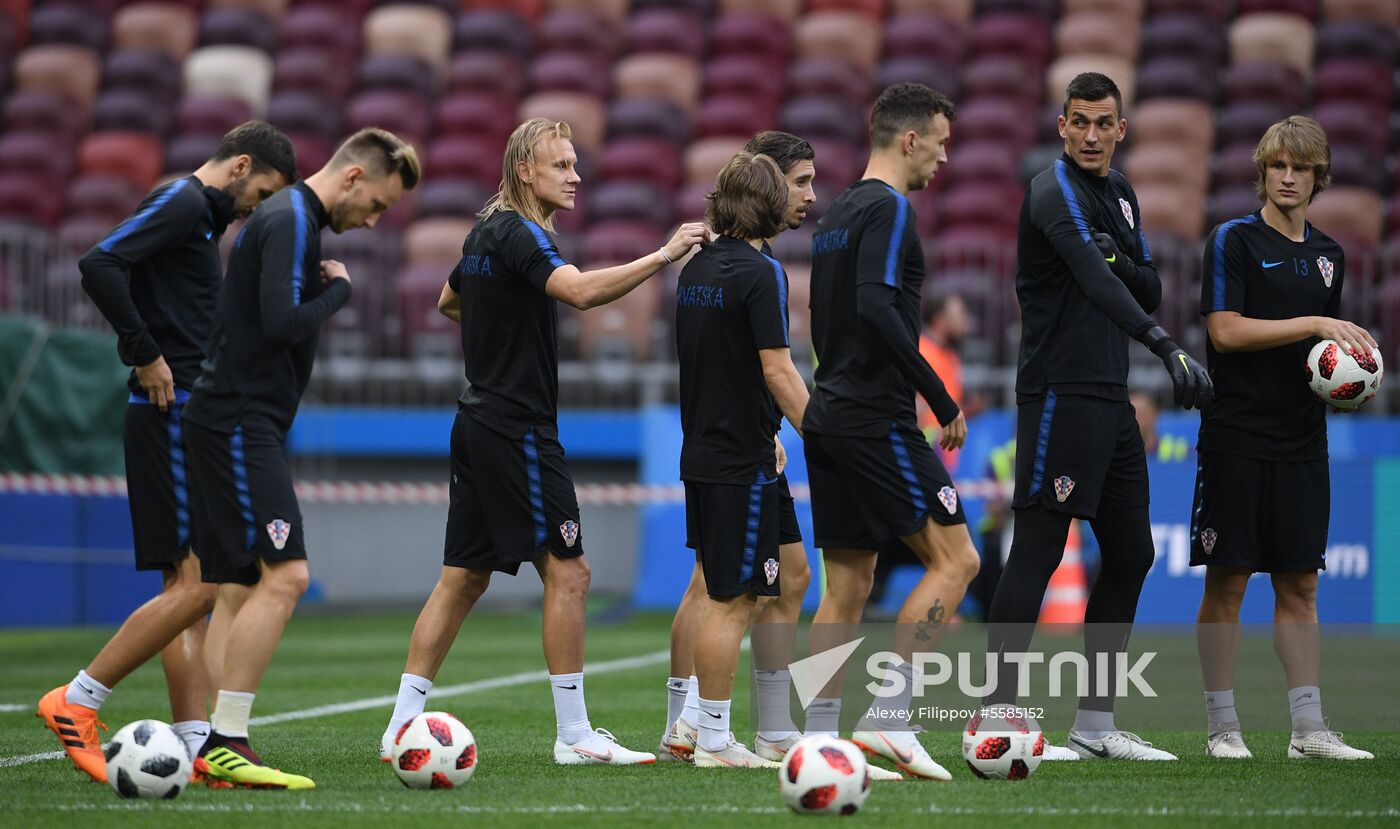 Russia World Cup Croatia Training