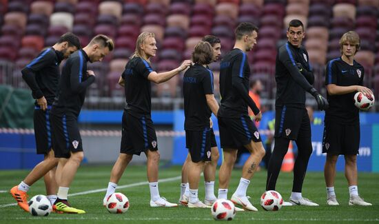 Russia World Cup Croatia Training