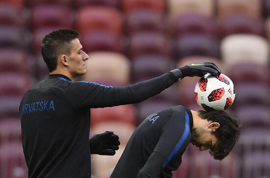 Russia World Cup Croatia Training