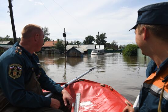 Flash flood in Chita