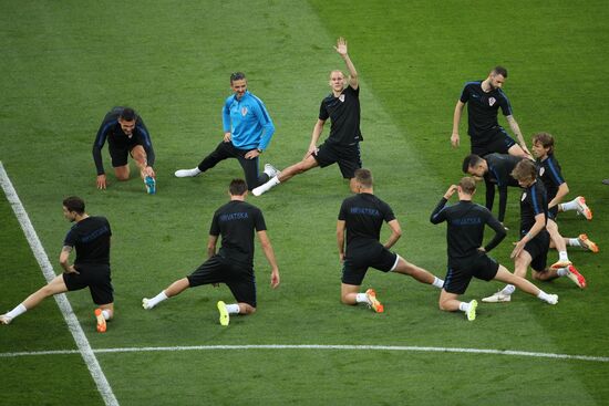 Russia World Cup Croatia Training