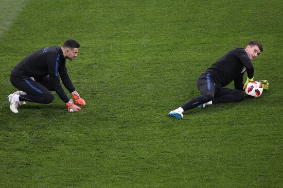Russia World Cup Croatia Training