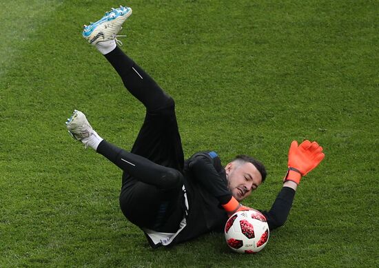 Russia World Cup Croatia Training