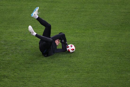 Russia World Cup Croatia Training